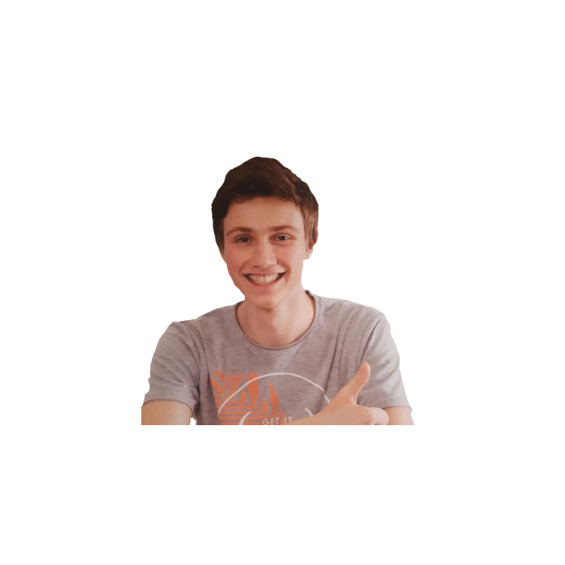 Pierre mais en chocolat