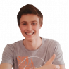 Pierre mais en chocolat